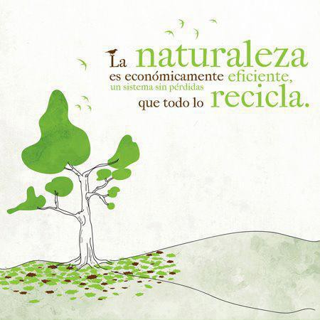 Si colaboramos HOY con la naturaleza, ayudamos a mas de una persona MAÑANA.